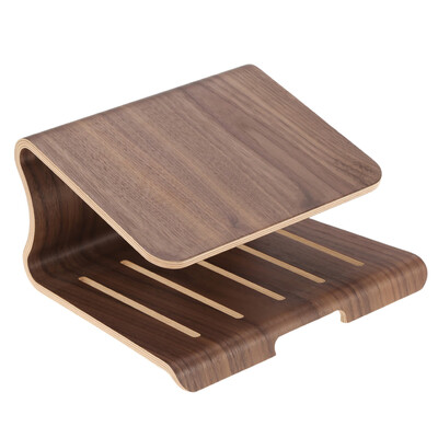 

Universal Elegant Wooden Cooling Stand Holder Bracket Dock for MacBook AirPro Retina Laptop PC Notebook