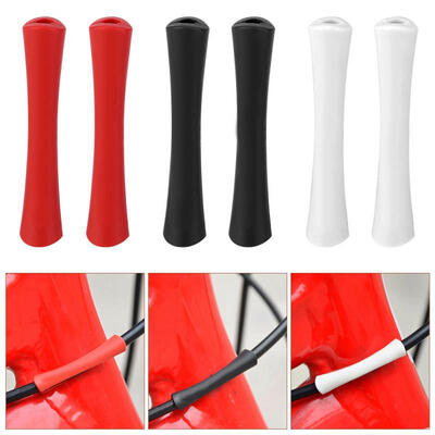 

Greensen 6 pcs Mountain Bike Bicycle Brake Wire Cable Shift Line Protective Sleeve Pipe Open Type