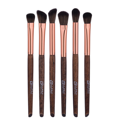 

〖Follure〗6Pcs Blending Pencil Foundation Eye shadow Makeup Brushes Eyeliner Brush