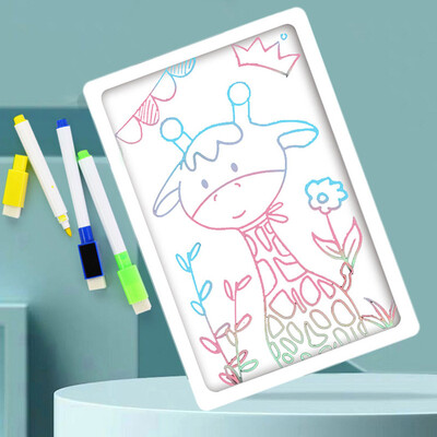 

Gobestart Light Drawing Board Sketch Pad Doodle Writing Craft Art for Children Kid Gifts