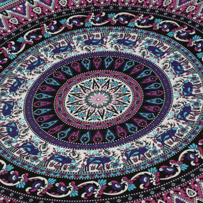 

Gobestart Round Beach Pool Home Shower Towel Blanket Table Cloth Yoga Mat