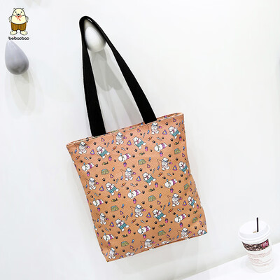 

Fall 2019 new ladies Korean fashion Joker shoulder slung handbag tote bag female x