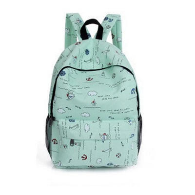 

Fashion Casual All-match Backpack Large Capacity Schoolbag Portable Shoulder Bag For Women