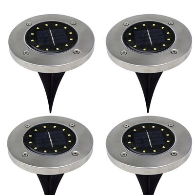 

Siaonvr Solar Power Buried Light Under Ground Lamp Outdoor Path Way Garden Decking