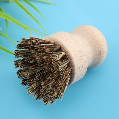 

Greensen Beech Sisal Silk Pot Sink Cleaning Brush Vegetable Natural&Environmentally Friendly Brush