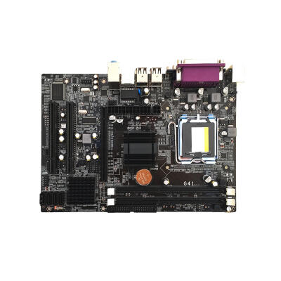 

G41 PC Motherboard LGA771 Support DDR3 Dual PCI Solid Capacitor Mainboard