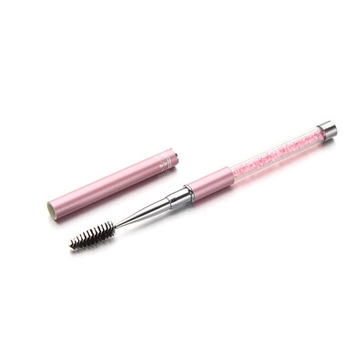 

Gobestart 1PCSHigh Quality Crystal Eyelash Brush Mascara Wands Applicator Spoolers Makeup