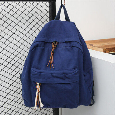 

Tailored Men Women Backpack High Quality Cute Canvas Backpack School Bags Teenagers BK
