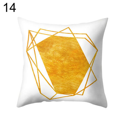 

Heart Triangle Geometric Pattern Pillow Case Cushion Cover Sofa Car Cafe Decor