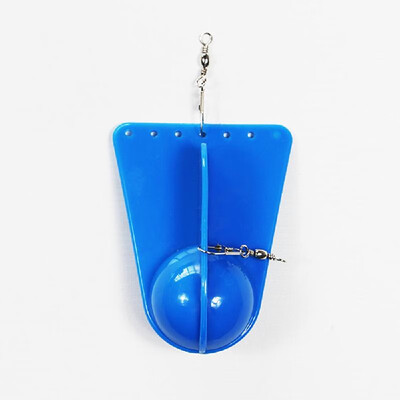

Plastic Fishing Trolling Diving Board Fishing Lure Weight Board with Rotatable Swivel
