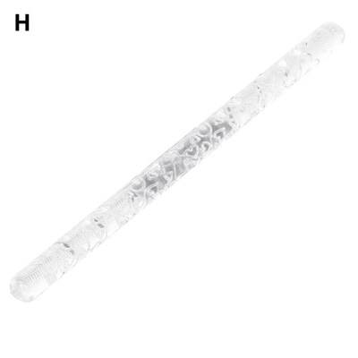 

Acrylic Embossing Rolling Pin Fondant Sugar Craft Cake Baking Decorating Tool
