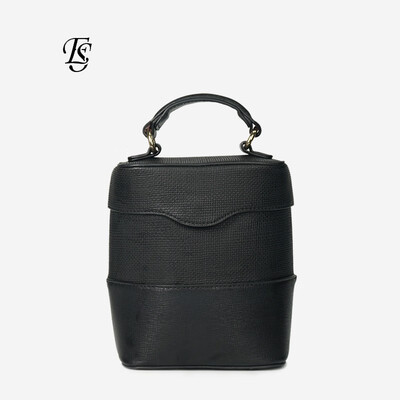 

ESHUNFA handbag shoulder bag 2019 new fashion diagonal package pu magnetic buckle cylindrical rhombic handbag ES16806 4239