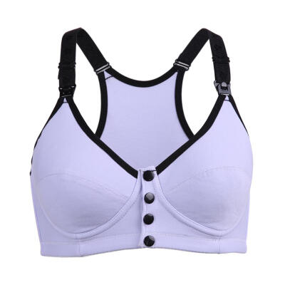 

Nursing Bra Steel Ring Free Cotton Anti Sagging Maternity Bras Underwear