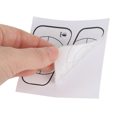 

10pcsset Golf Target Golf Impact Labels Target Sticker Tape Golf Tape Recorder Training Aids