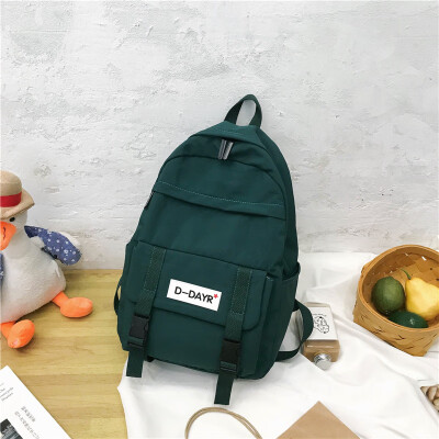 

Schoolbag female Korean version of ulzzang college student backpack Gao Zhongsheng Department Hong Kong style large capacity campu