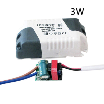 

〖Follure〗2PCS LED Driver 3W-24W Dimmable Ceilling Light Lamp Transformer Power Supply DIY