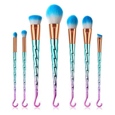 

〖Follure〗7 Pcs Hook Makeup Brush EyeShadow Brush Cosmetics Blending Brush Tool