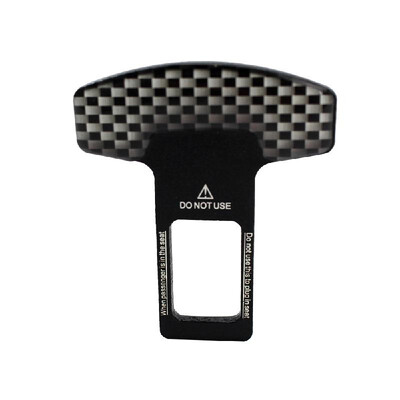 

Carbon Fiber Car Safety Seat Belt Buckle Clip Car-Styling 1pcs Universal Vehicle Mounted