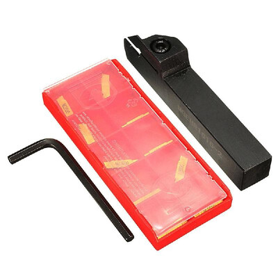 

MGEHR1616-2 CNC Lathe Turning Tool Holder 10Pcs MGMN200-G Inserts Wrench