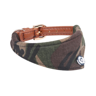 

Pet Collars Leash Dog PU Bandana-Style Collar Necklace Outdoor Indoor Supplies