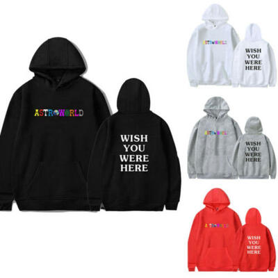 

US Mens Womens Hip-hop Hoodie Skateboard Astroworld Sweatshirts Sweater Clothes