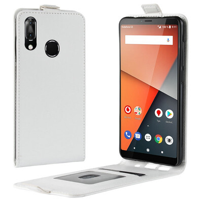 

for Vodafone Smart X9 WIERSS Flip Leather Case for Vodafone Smart X9 Retro Wallet Case Leather Cover Cases Fundas Capa Coque