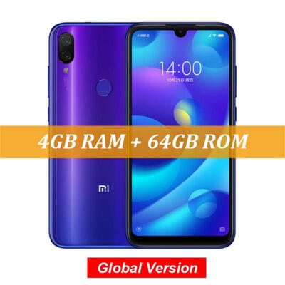 

Global Xiaomi Mi Play 4GB RAM 64GB ROM FHD Display MTK Helio P35 Octa Core 12MP Dual Cameras Mobile Phone OTA -US Plug4GB64GB