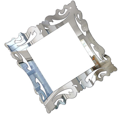 

Acrylic Switch Socket Protective Mural Wall Sticker Mirror Like Living Room Bedroom Decorative Decal