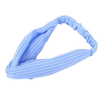 

1pc Hair Accessories Headband Striped Headbands Girl Trendy Women Apparel Accessories Cotton Fabric Headwear