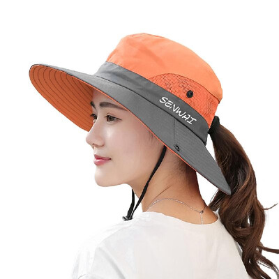 

Sun Hat Wide Brim Boonie Hat Women UV protection Summer Cap for Beach Travel Hiking Camping Gardening