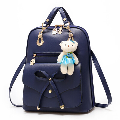 

Shoulder bag 2018 spring new cool female backpack student fashion casual Korean female bag