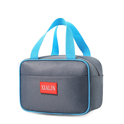 

Toponeto Portable Lunch Bag Tote Picnic Insulated Cooler Zipper Organizer Lunch Box
