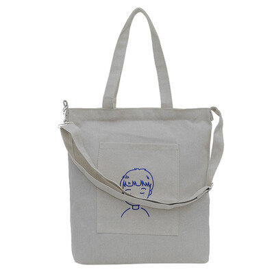 

Women Canvas Shoulder Bag Painting Printing Ladies Shopping Bags Feminina Simple Eco Painting Cloth Handbag Tote YJ