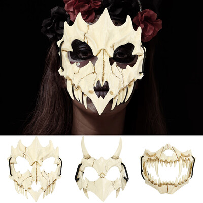 

2019 New Cosplay Resin Mask The Japanese Dragon God Mask Eco-friendly Animal Theme Party Animal Halloween Skull Mask
