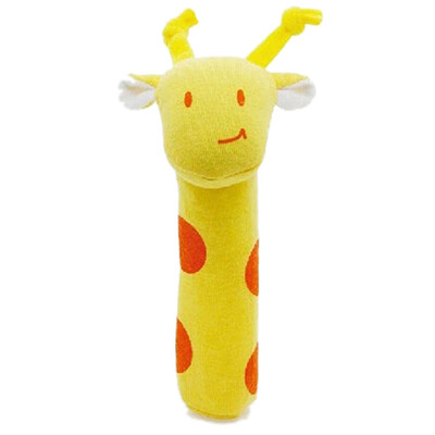 

New Developmental Animal Soft Stuffed Infant Baby Plush Toys Rattles Kids
