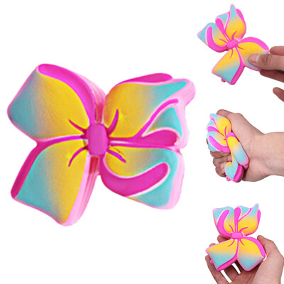 

Gotoamei Stress Reliever Simulated Bow Scented Slow Rising Kids Squeezable Toy