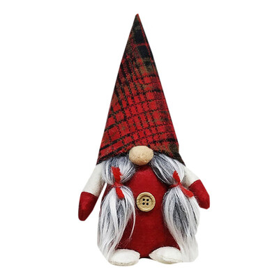 

Christmas Decoration Handmade Gnome Christmas Gifts Swedish figurines Sitting Christmas Elf Decoration New Year Party Gift Decor