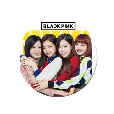 

KPOP BLACKPINK Same paragraph Personalized Round Badge Super Cute Bag Pendant Boys Girls Accessories Hot Gift for Fan