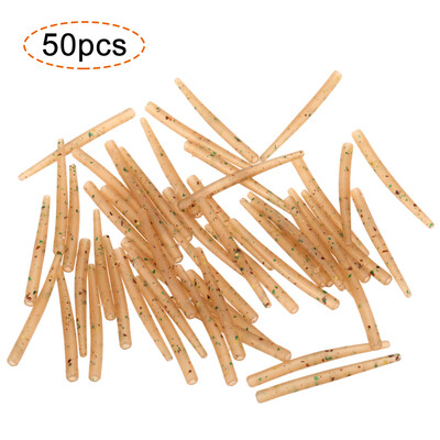 

100pcs 38mm Anti Tangle Rubber Sleeves Connect with Fishing Hook Carp Coarse Fishing Accessories