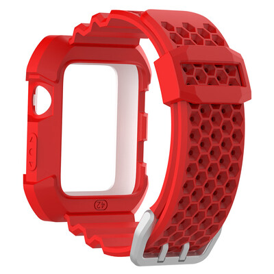

〖Follure〗Soft Silicone Rubber Watch Band Wrist Strap For Apple Watch Series 1 2 3 38MM