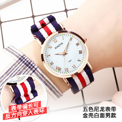 

Womens watch waterproof fashion 2019 new trend student leisure couple watch Korean version of simple atmospheric womens watch