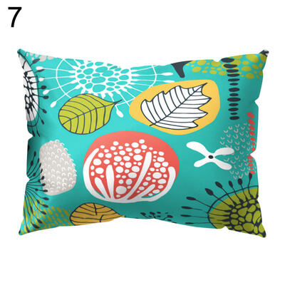 

Fresh Flower Tree Throw Pillow Protector Case Cushion Cover Sofa Bedding Article