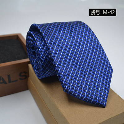 

Business casual professional mens tie South Korea silk arrow jacquard striped tie wholesale custom tie