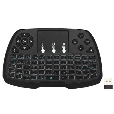 

24GHz Wireless Keyboard Touchpad Mouse Handheld Remote Control for Android TV BOX Smart TV PC Notebook