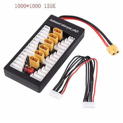 

1Pcs HOTRC XT60 2S-6S Li-Po Battery Charger Parallel Charging Board Plate 40MM for Imax B6 B6AC B8