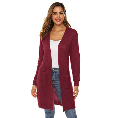 

Toponeto Women Long Sleeve Knitting Open Cape Casual Coat Blouse Kimono Jacket Cardigan