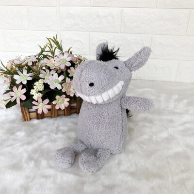 

Tailored Cartoon Smiling Toothy Animal Stuffed Doll Plush Toys Birthday Gift