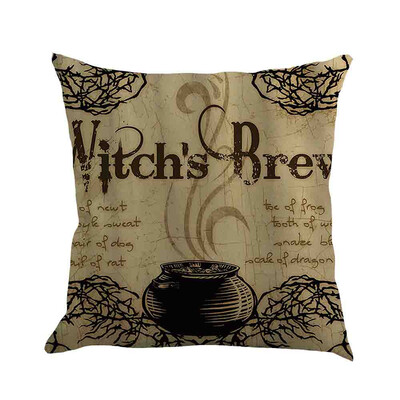 

Siaonvr Halloween Ghost Pillow Case Sofa Waist Throw Cushion Cover Home Decor