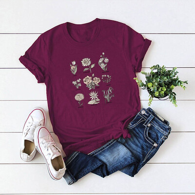 

Starmoon Fashion WomensO-Neck Short Sleeve Pocket Sack Plus Size Cotton Tee Casual Top