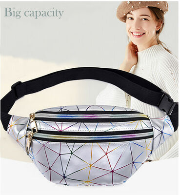 

2019 New Style Fashion Hot Women Waist Fanny Pack Belt Bag Travel Hip Plaid Zipper Bum Bag Small Purse Pouch Waist Bag